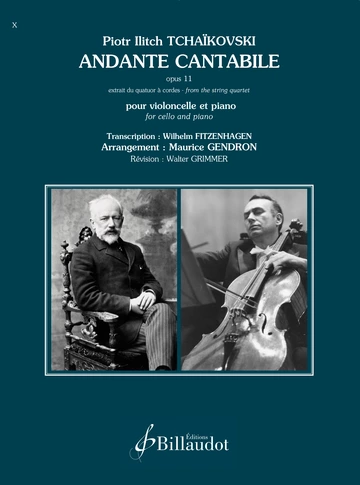 Andante cantabile, op.  11 Visuell